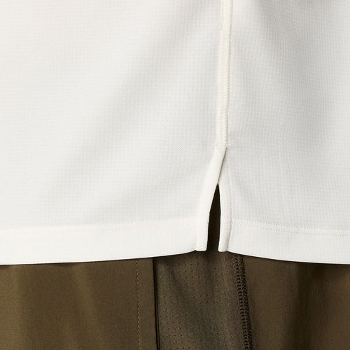 ASICS Core krémszínű férfi futópóló