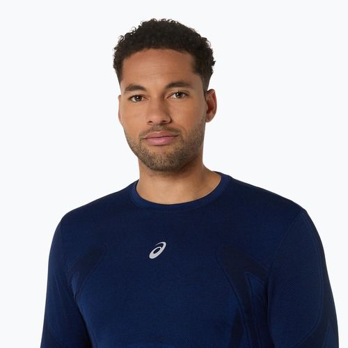 Férfi ASICS Road Seamless LS éjféli hosszú ujjú futócipő