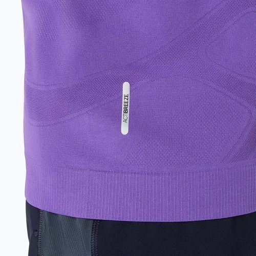 Férfi ASICS Road Seamless LS edo lila hosszú ujjú futócipő