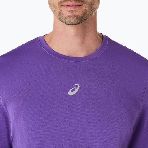 Férfi ASICS Road Seamless LS edo lila hosszú ujjú futócipő