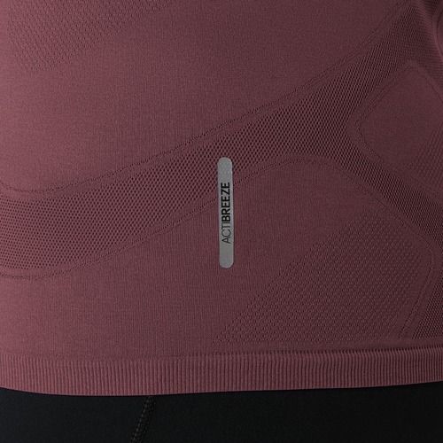 Női ASICS Road Seamless LS dark currant/port royal hosszú ujjú futócipő