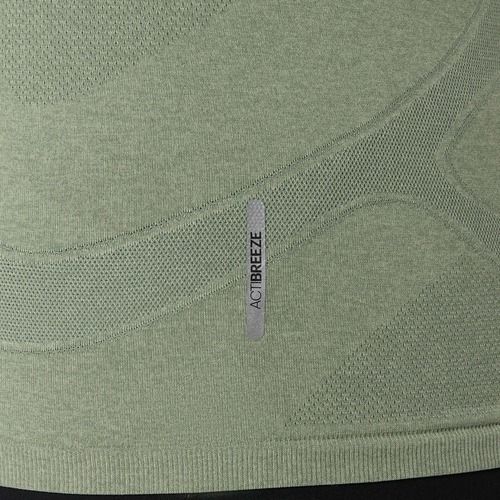 ASICS női futópóló Seamless monument kék/suttogás zöld