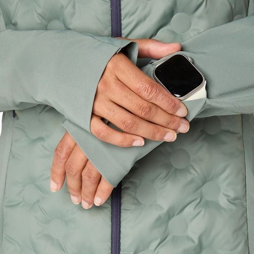 Női futókabát ASICS Road Winter monument kék