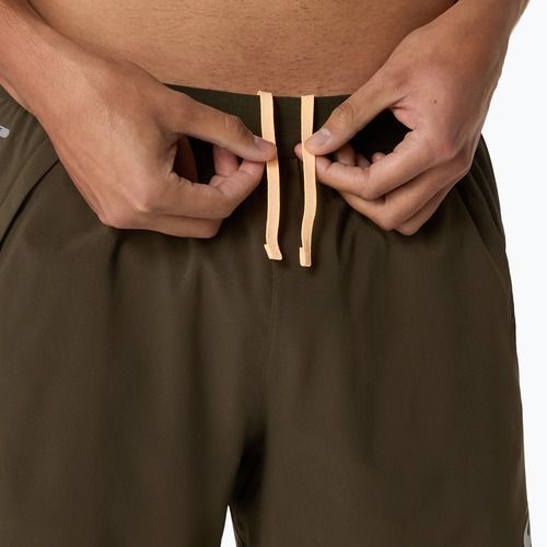 ASICS Road 5IN férfi futónadrág barna kő