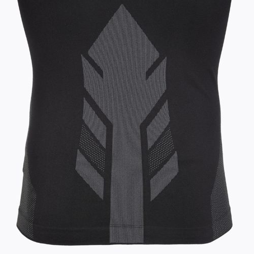 Férfi KADVA ALPINESTEP THERMO LIGHT PLUS varrás nélküli fekete thermoaktív fehérnemű szett