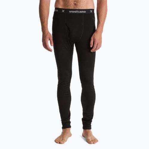 Férfi termónadrág WOOLCANO 100% Merion PANT0539 fekete