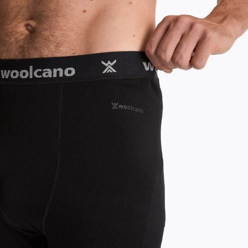 Férfi termónadrág WOOLCANO 100% Merion PANT0539 fekete