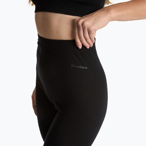 Női termoaktív nadrág WOOLCANO 100% merinó PANT0542 fekete
