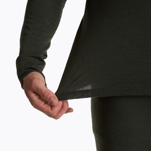 Férfi WOOLCANO Merino 100% termikus fehérnemű szett SET0540 zöld