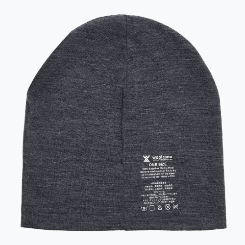 WOOLCANO MERINO 100% sapka HAT0441 szürke