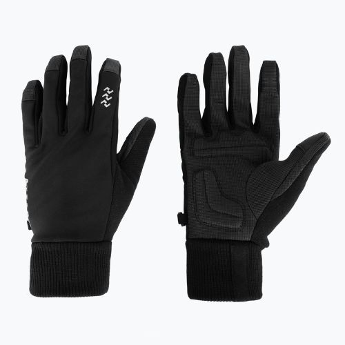Kerékpáros kesztyűk ATTABO LOREEF GLOVES szélálló bélelt black