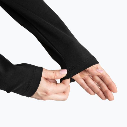 Női kerékpáros pulóver ATTABO FLEERO REF bélelt black