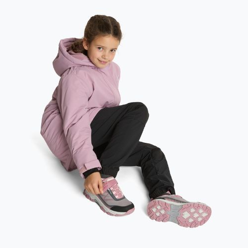 Gyermek túracipő KADVA Rocky Trail Low vízálló softshell szürke