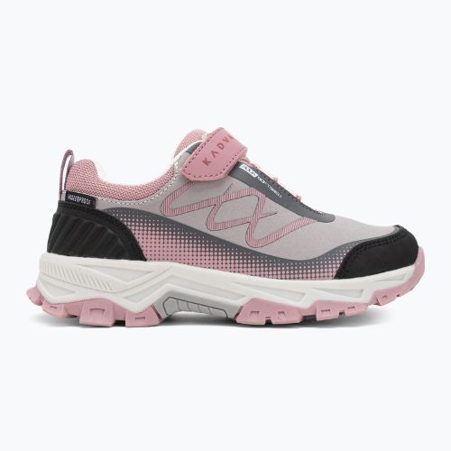 Gyermek túracipő KADVA Rocky Trail Low vízálló softshell szürke