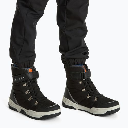 Gyerek hócipő KADVA Flow WaterProof fekete