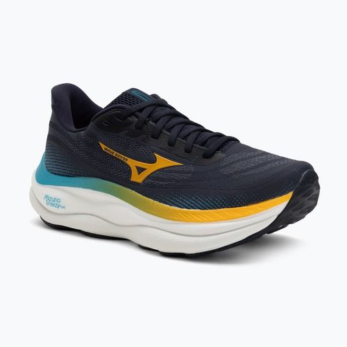 Férfi futócipő Mizuno Wave Sky 9 baritonkék/citrus/capri breeze Mizuno Wave Sky 9 baritonkék/citrus/capri breeze