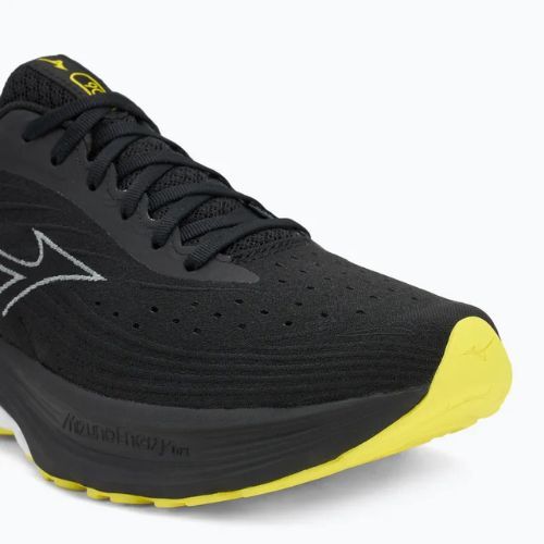 Férfi futócipő Mizuno Wave Skyrise 6 fekete/harbor mist/lemon tonic