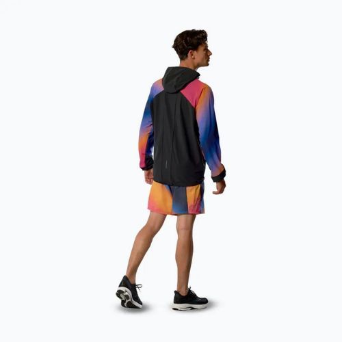 Férfi Mizuno Active Alpha Hodded yuuyake futó dzseki