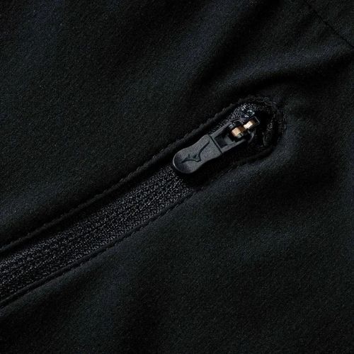 Női futókabát Mizuno Active Alpha Hodded fekete