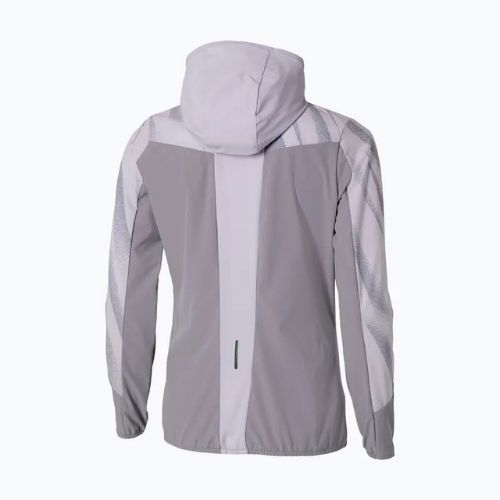 Női futódzseki Mizuno Active Alpha Hodded izlandi kék