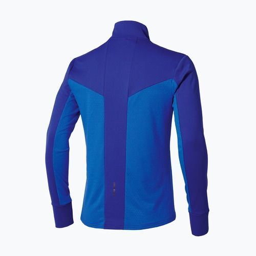Férfi futó hosszú ujjú Mizuno Active Warm Half Zip sodalite kék