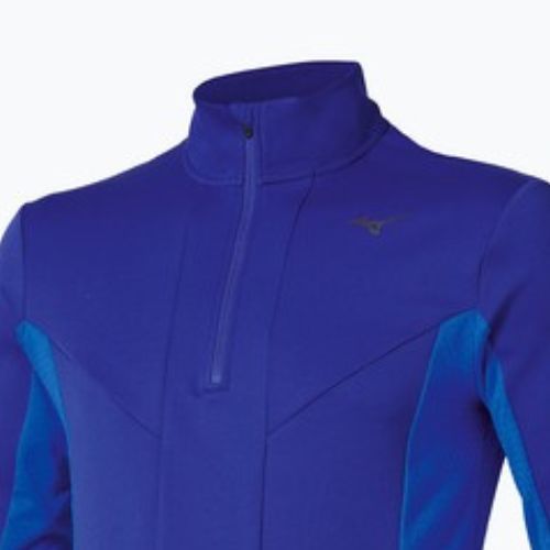Férfi futó hosszú ujjú Mizuno Active Warm Half Zip sodalite kék