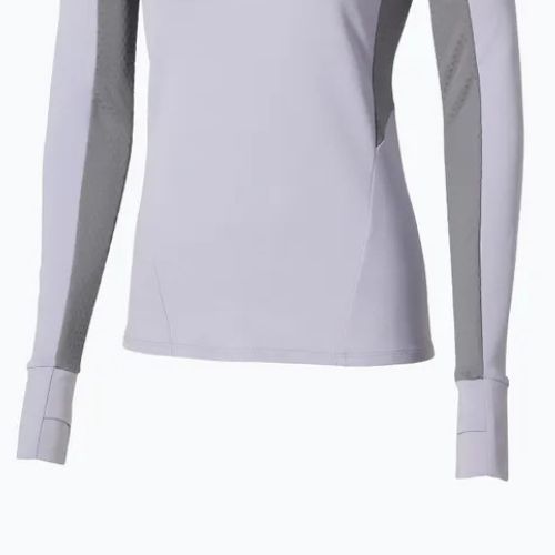 Női futó pulóver Mizuno Active Warm Half Zip izlandi kék