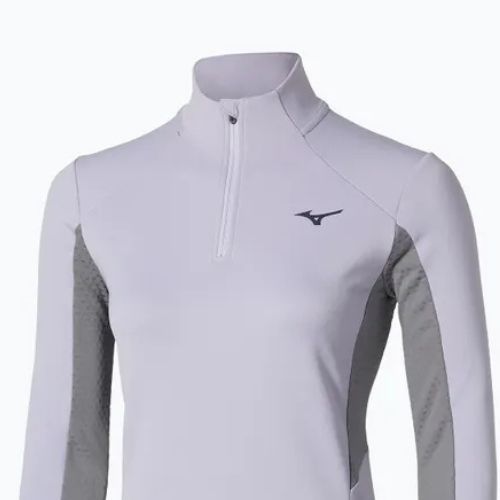 Női futó pulóver Mizuno Active Warm Half Zip izlandi kék