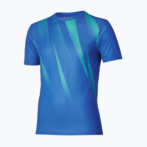 Férfi Mizuno Core Graphic Tee hercegnő kék futópóló
