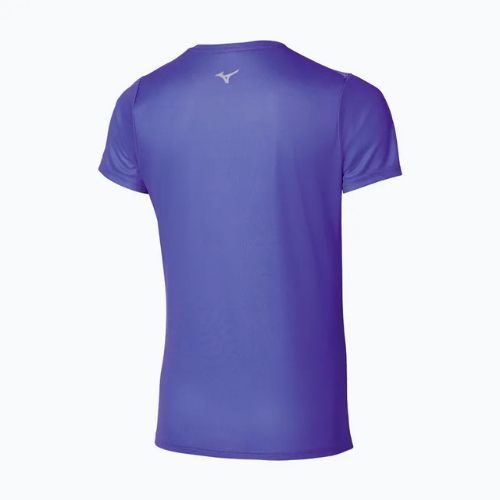 Női futópóló Mizuno Core Graphic Tee iris bloom Mizuno Core Graphic Tee iris bloom