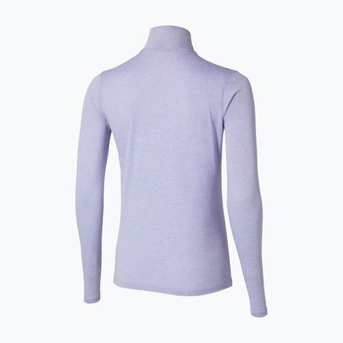 Női futó pulóver Mizuno Core Impulse Half Zip Tee izlandi kék
