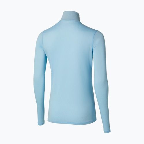 Női futó pulóver Mizuno Core Impulse Half Zip Tee nantucket breeze Mizuno Core Impulse Half Zip Tee nantucket breeze