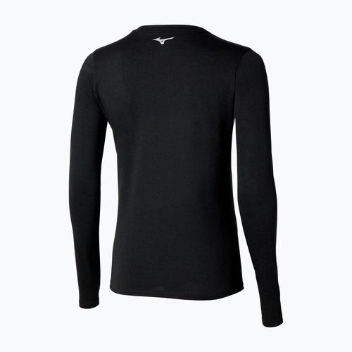 Női futó hosszú ujjú Mizuno Core Impulse Tee fekete