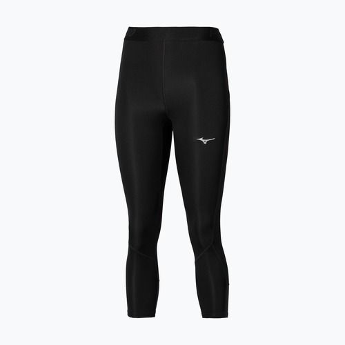 Női leggings Mizuno Impulse Core 3/4 fekete Mizuno Impulse Core 3/4 fekete