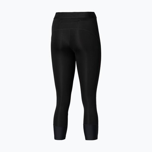 Női leggings Mizuno Impulse Core 3/4 fekete Mizuno Impulse Core 3/4 fekete