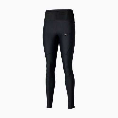 Női futó leggings Mizuno Trail Multipocket Long fekete