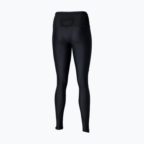 Női futó leggings Mizuno Trail Multipocket Long fekete