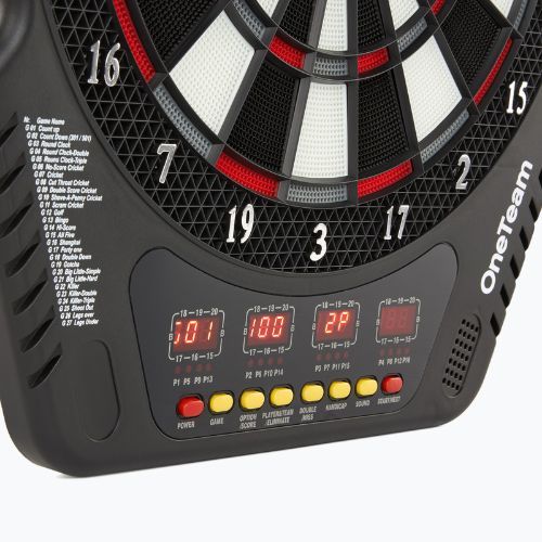 ONETEAM TargetJoy elektronikus dart korong szürke