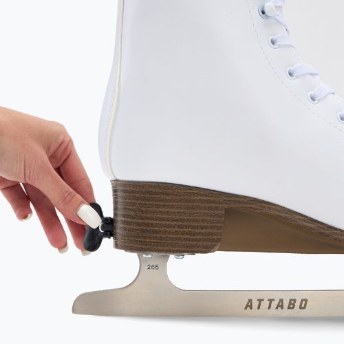 Gyerek műkorcsolya Attabo Oli állítható white
