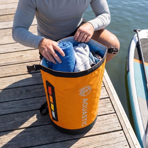 Vízálló zsák AQUASTIC Dry Bag 20 l Nylon/TPU orange