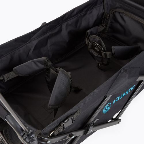 AQUASTIC Luxor fekete szállítókocsi
