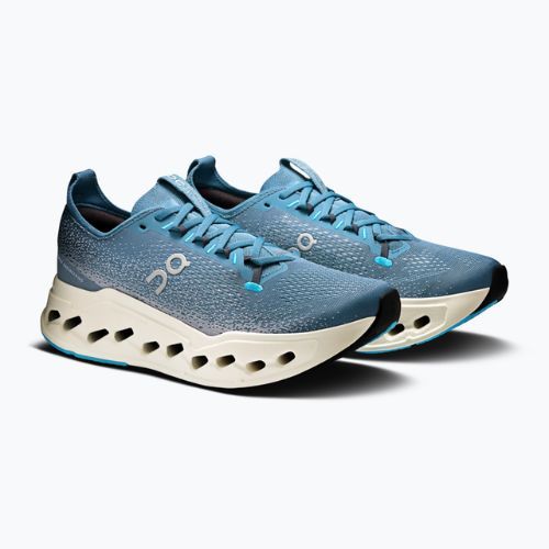 Férfi On Cloudsurfer Max por/elefántcsont futócipő