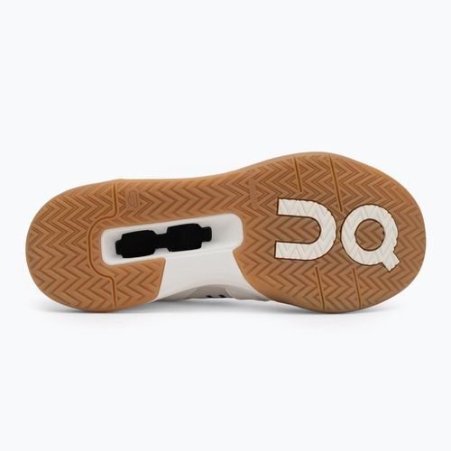 Női teniszcipő On The Roger Clubhouse Pro elefántcsont/gránátalma