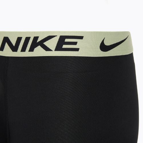 Férfi Nike Dri-Fit Essential Micro Boxer Brief 3 pár blk mosott korall/olive aura/abrtract blue edge wb