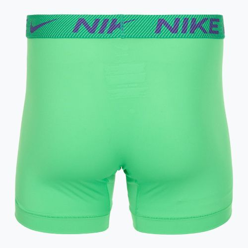 Férfi Nike Dri-Fit Essential Micro Boxer Brief 3 pár zöld sokk/vadlila/fekete txtd wb