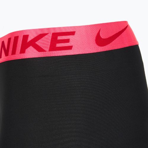 Férfi Nike Dri-Fit Essential Micro Boxer Brief 3 pár fekete hyper pink/uni piros/fekete magas fényű wb