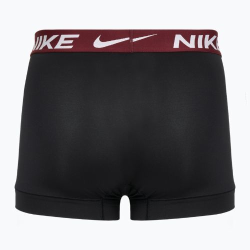 Férfi boxeralsó Nike Dri-Fit Essential Micro Trunk 3 pár fekete egyetemi arany/mély éjszaka/sötét csapat vörös wb