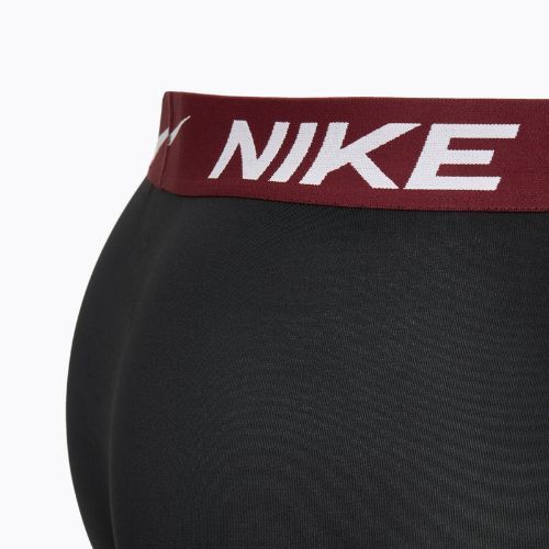 Férfi boxeralsó Nike Dri-Fit Essential Micro Trunk 3 pár fekete egyetemi arany/mély éjszaka/sötét csapat vörös wb