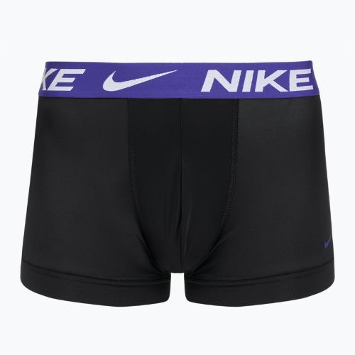Férfi boxeralsó Nike Dri-Fit Essential Micro Trunk 3 pár fekete egyetemi arany/mély éjszaka/sötét csapat vörös wb