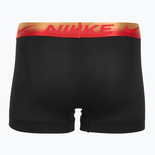 Nike Dri-Fit Essential Micro Trunk férfi boxeralsó 3 pár blk/uni piros/blk/uni piros metál színátmenet wb